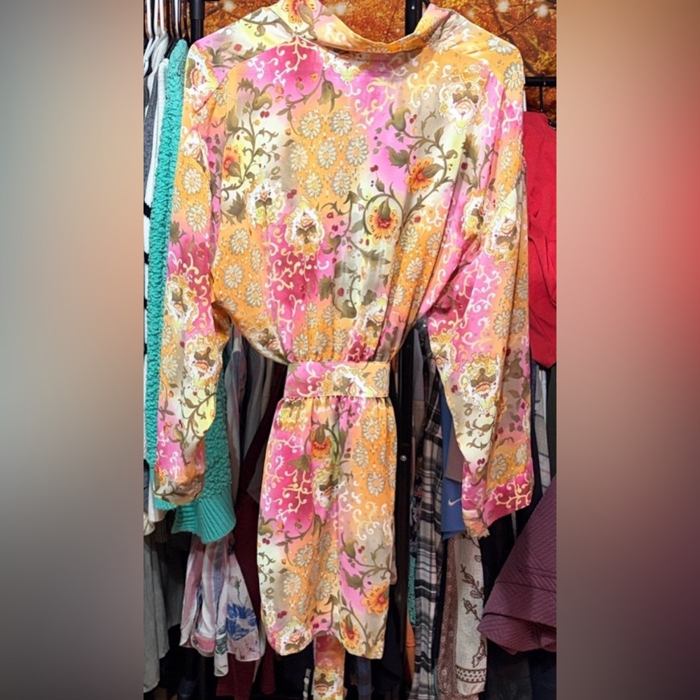 🌸 Victoria's Secret Multicolor Floral Robe/Kimono | OS 🌸 - Picture 2 of 4